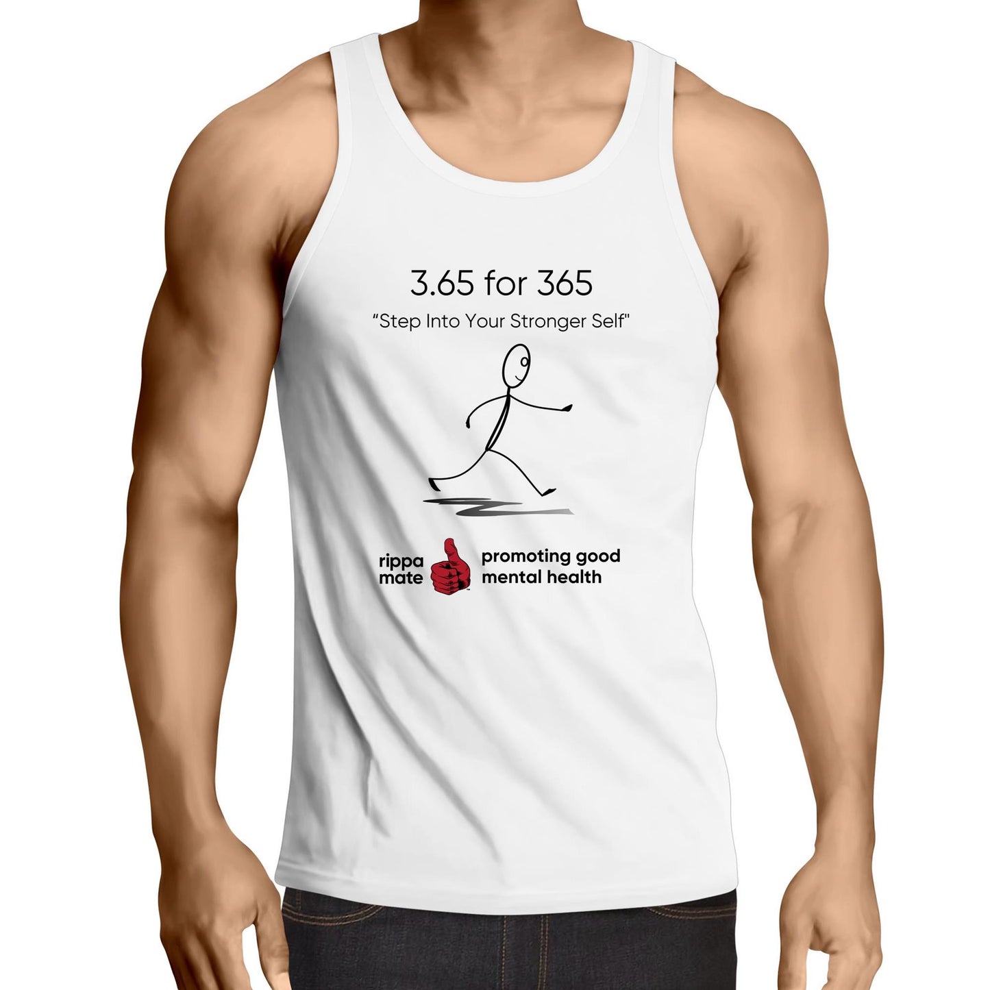 rippa mate - Mens Singlet Top - 3.65 for 365