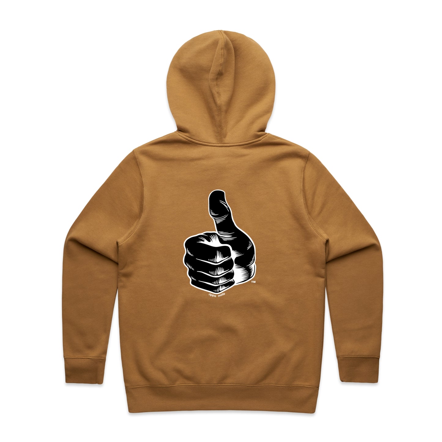 rippa mate | Ladies Stencil Hood (back) (3 colours)