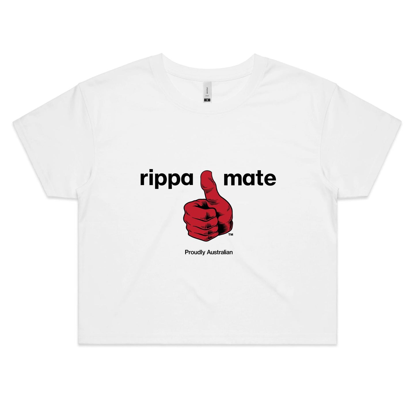 rippa mate - Women's Crop Tee