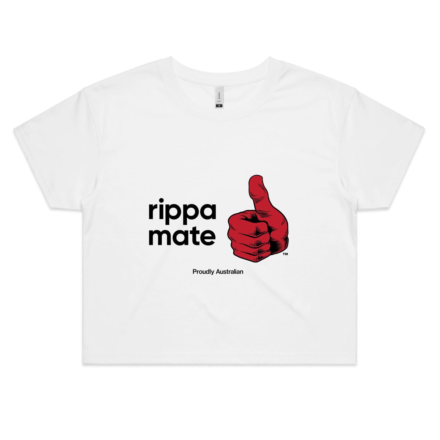 rippa mate - Women's Crop Tee