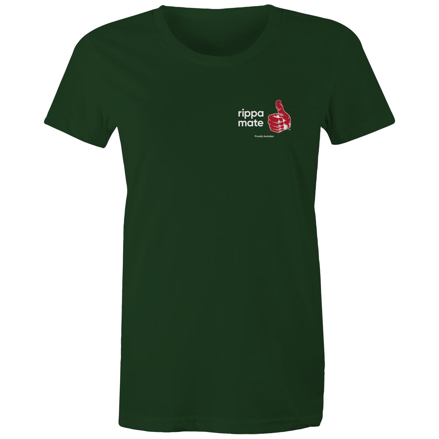 rippa mate - Women's Maple Tee (pkt logo 2) (16 colours)