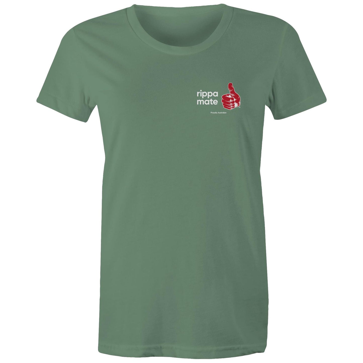 rippa mate - Women's Maple Tee (pkt logo 2) (16 colours)