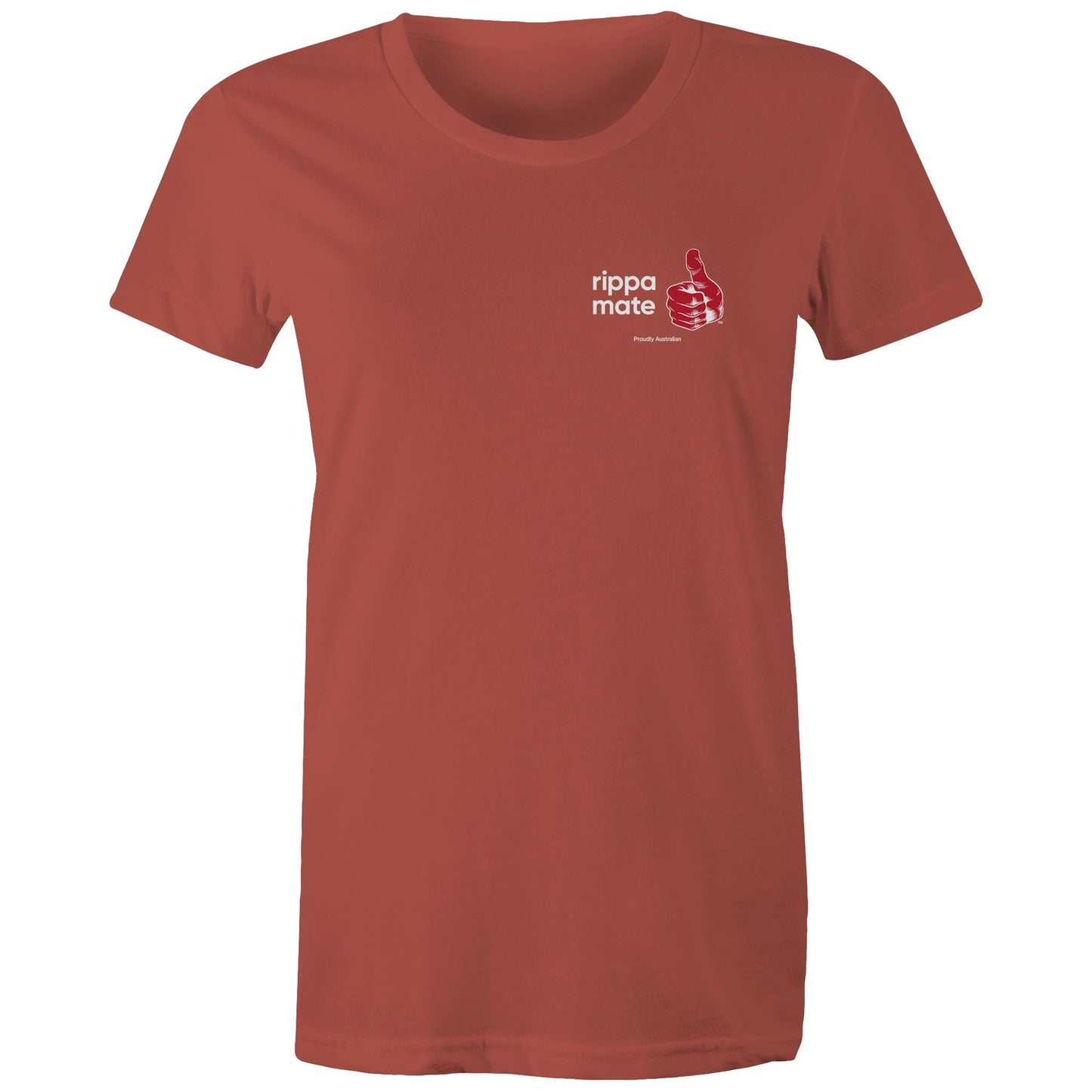 rippa mate - Women's Maple Tee (pkt logo 2) (16 colours)