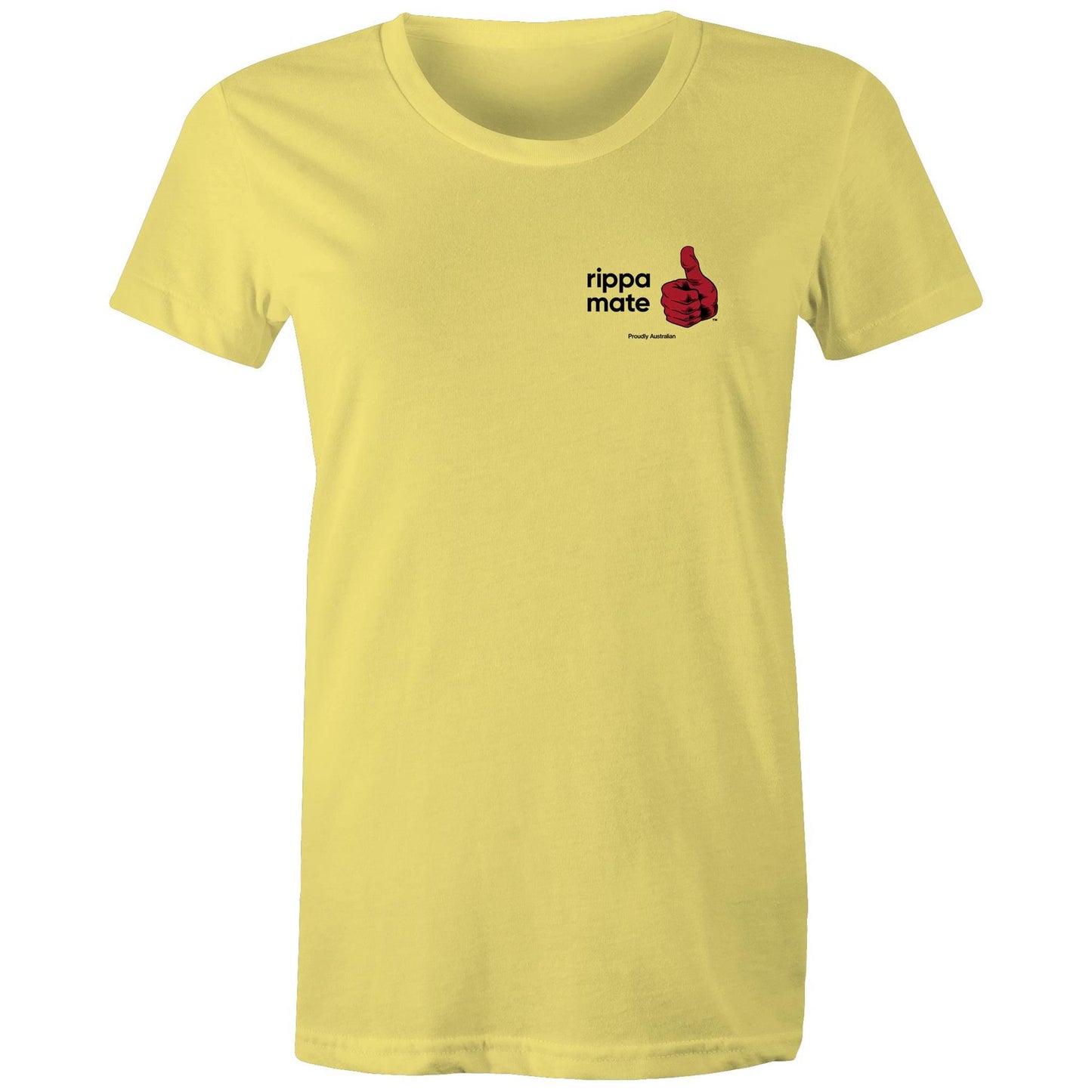 rippa mate - Women's Maple Tee (pkt logo 2) (16 colours)