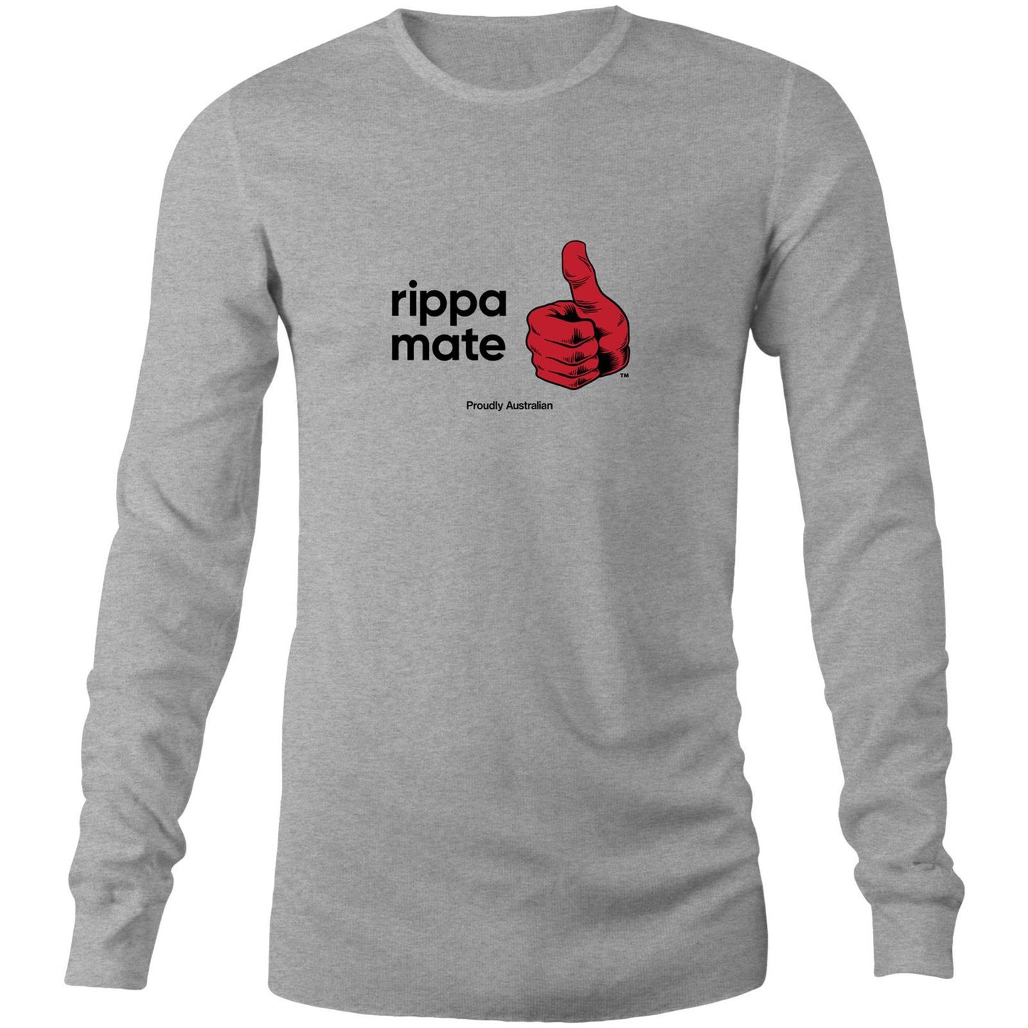 rippa mate - Mens Long Sleeve T-Shirt (4 colours)