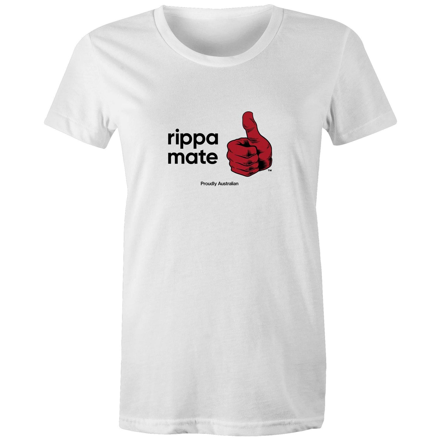 rippa mate  - Women's Maple Organic Tee