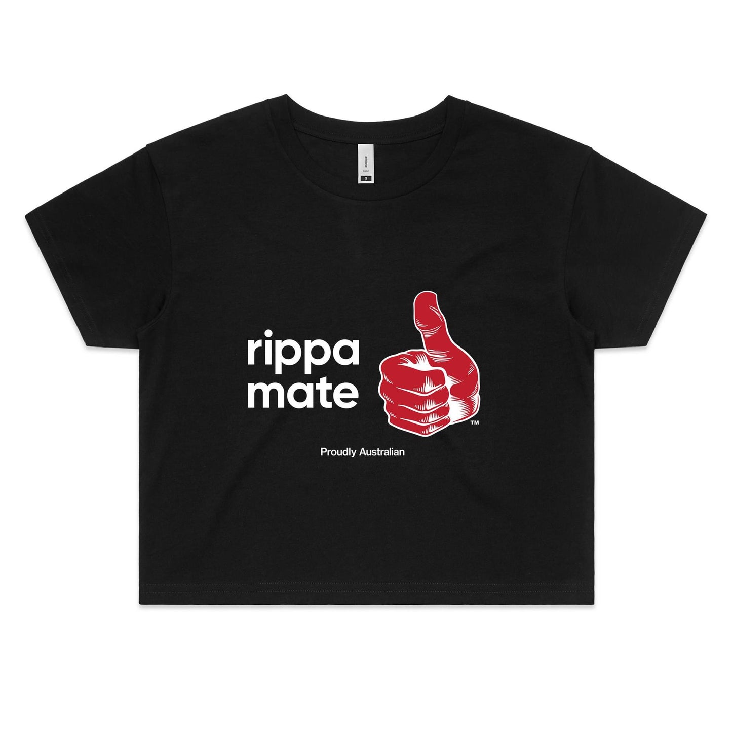 rippa mate - Women's Crop Tee